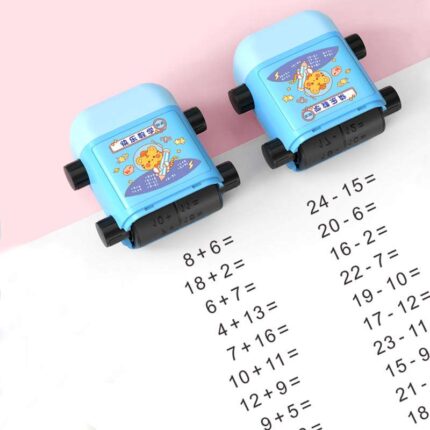 SSYZP ADDITION ANDSUBTRACTION ARITHMETIC STAMP PINK