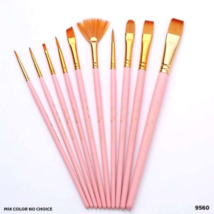 9560 10PC PAINT BRUSH