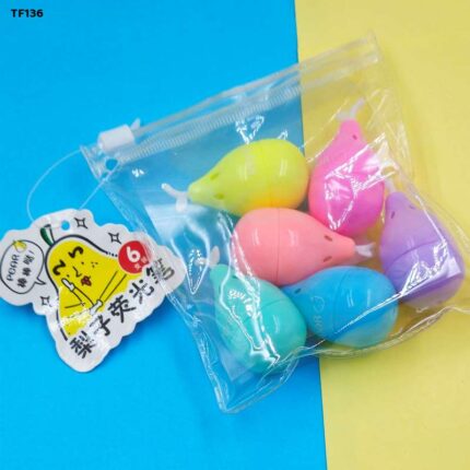 TF136 PEAR HIGHLIGHTER 6PC