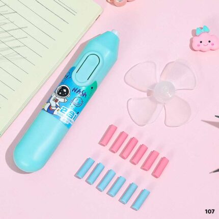 107 ELECTRIC ERASER WITH FAN