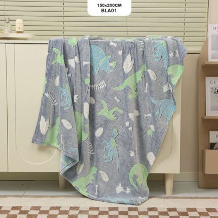 BLA01 GLOW IN THE DARK BLANKET 150x200CM