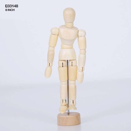 E03148 WOODEN MANIKIN 8 INCH
