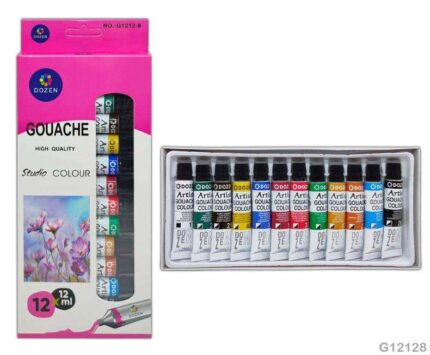 GOUACHE 12 COLOR (G12128)