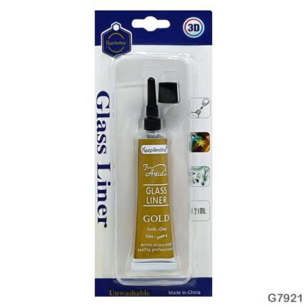 GLASS LINER COLOR GOLD G7921