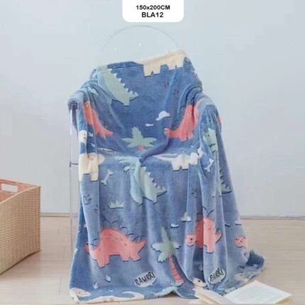 BLA12 GLOW IN THE DARK BLANKET 150x200CM