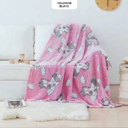 BLA13 GLOW IN THE DARK BLANKET 150x200CM