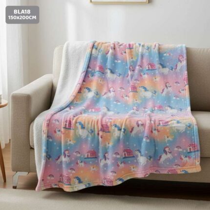 BLA18 GLOW IN THE DARK BLANKET 150x200CM