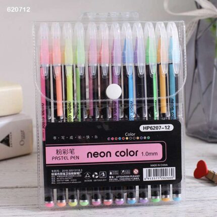 12 PCS PASTEL NEON COLOR PEN