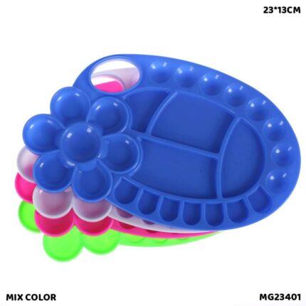 ARTIST COLOR PALETTE PLASTIC 23*13 CM