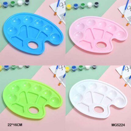 ARTIST COLOR PALETTE PLASTIC 22*17 CM