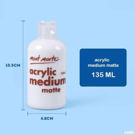 MONT MARTE ACRYLIC MATT MEDIUM 135ml (AMM)