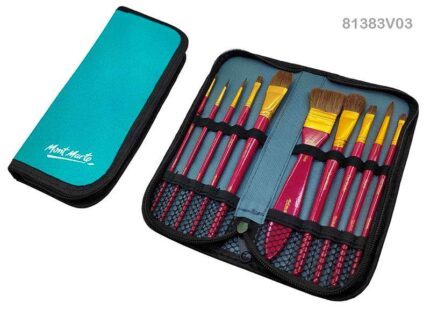 MONT MARTE WATER BRUSH COLOUR SET 11 PCS