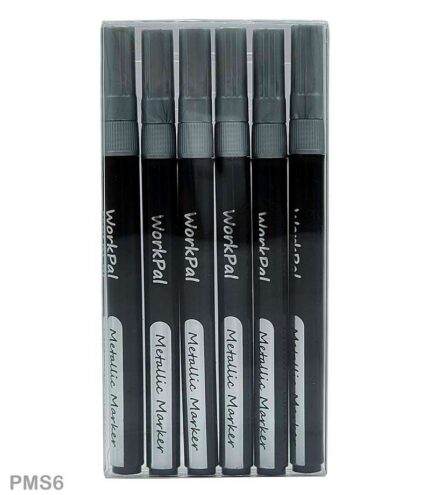 PAINT MARKER SILVER 6PCS (PMS6)