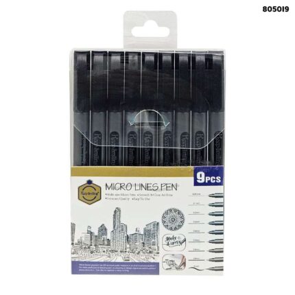 PIGMENT LINER PEN 9PC (8050I-9)
