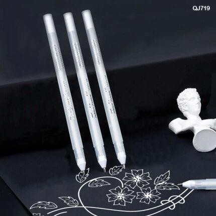 3 PCS HIGHLIGHTS PEN WHITE 0.8MM