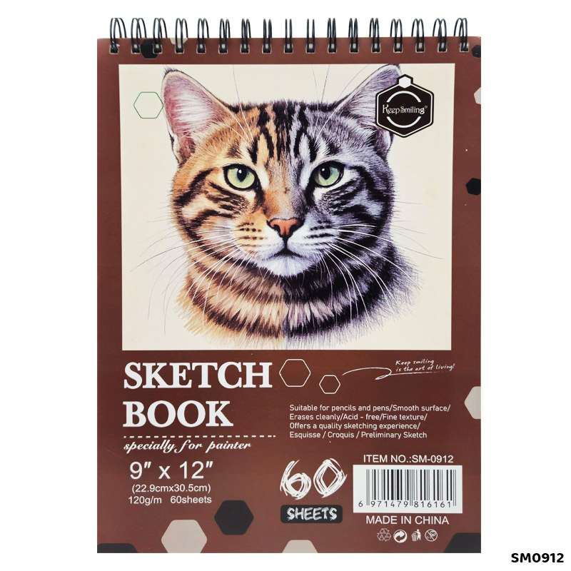 page_49_img_1 SKETCH BOOK 120GSM 9*12 INCH 60 SHEET - Image 1