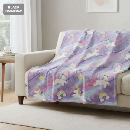 BLA20 GLOW IN THE DARK BLANKET 150x200CM