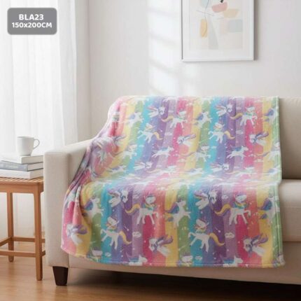BLA23 GLOW IN THE DARK BLANKET 150x200CM