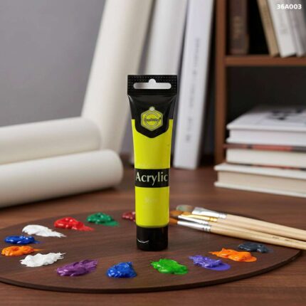 KEEP SMILING ARTIST ACRYLIC COLOUR  36ML-YELLOW