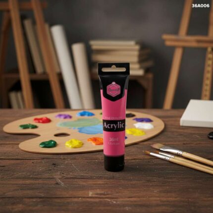 KEEP SMILING ARTIST ACRYLIC COLOUR  36ML-SHINY PINK