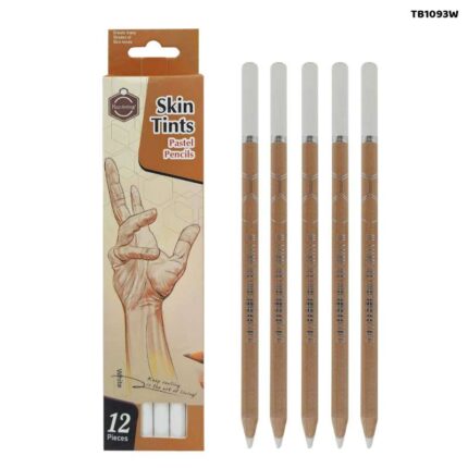 SKIN TINTS PASTEL WHITE 12 PENCILS