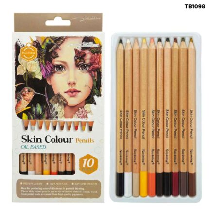 SKIN COLOR OIL BASED 10 PENCILS