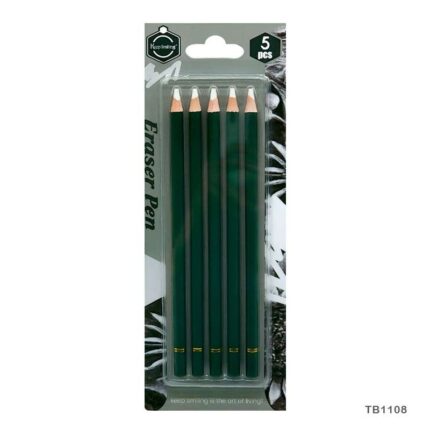 TB1108 5PC ERASER PENCIL