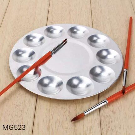 WATER COLOR PALETTE ALUMINUM ROUND 17CM