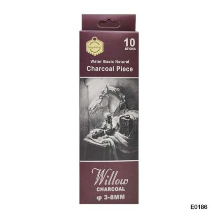 WILLOW CHARCOAL PIECE STICKS 10PCS