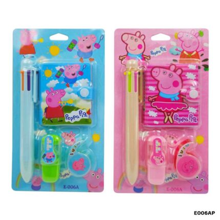 E006AP PEPPA PIG STATIONERY GIFT SET