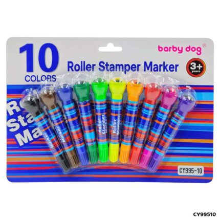 Roller stamper Marker 10 colour
