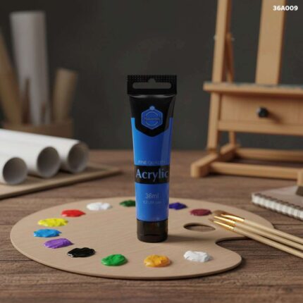 KEEP SMILING ARTIST ACRYLIC COLOUR  36ML-SHINY BLUE