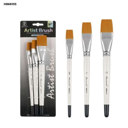 3PCS PAINT BRUSH FLAT JUMBO
