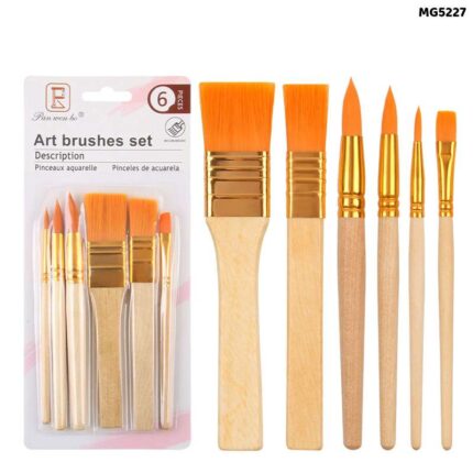 6PC ART BRUSH SET MG5227