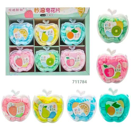 PAPER SOAP APPLE SHAPE BOX WN8007 (711784)